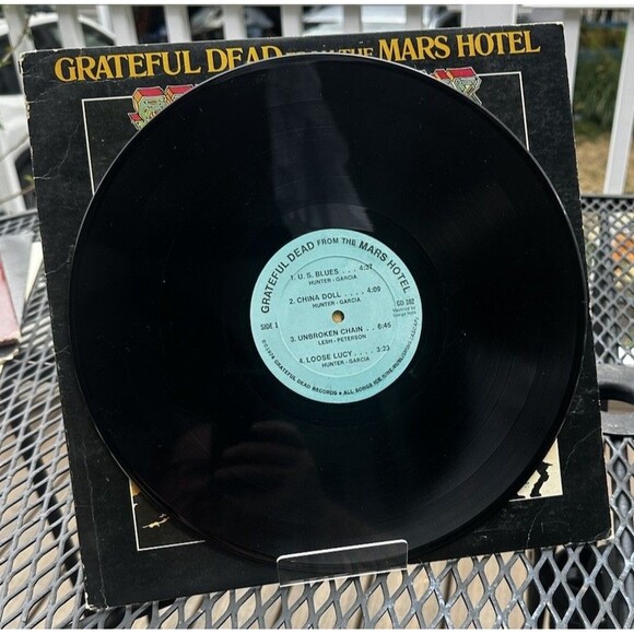 Grateful Dead From The Mars Hotel Vinyl Record 1974 Gd-102 Vtg 33 Rpm Lp - Picture 10 of 14